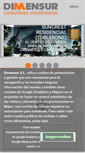 Mobile Screenshot of dimensur.com